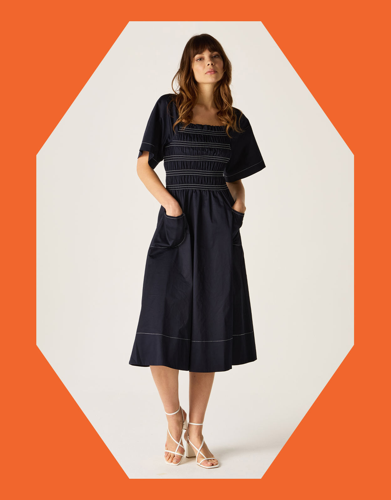 Navy summer dresses discount uk