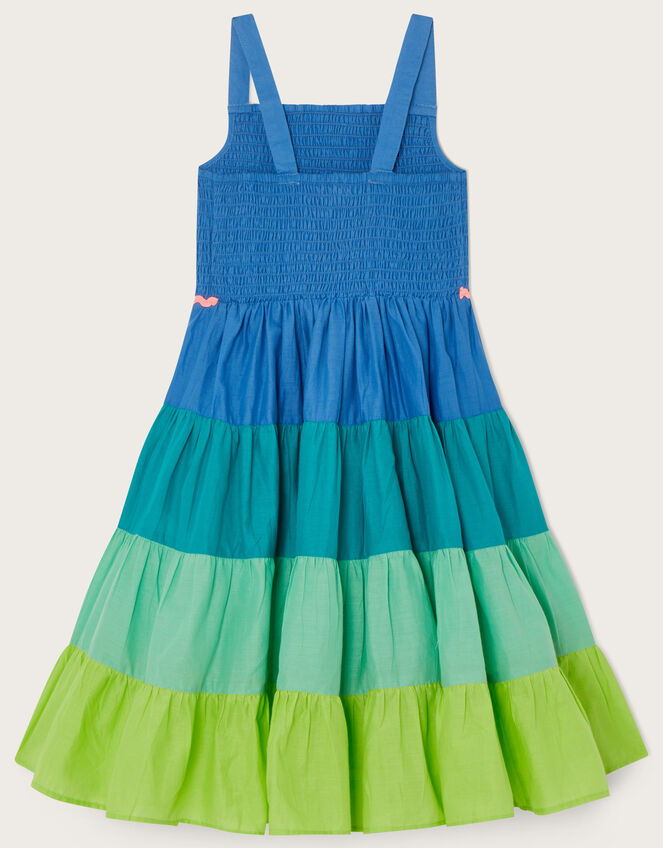 girls-sea-green-multi-digital-print-maxi-jacket-dress