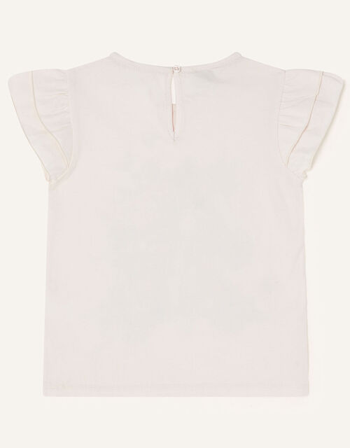 Unicorn Flower Short Sleeve T-Shirt, Pink (PINK), large