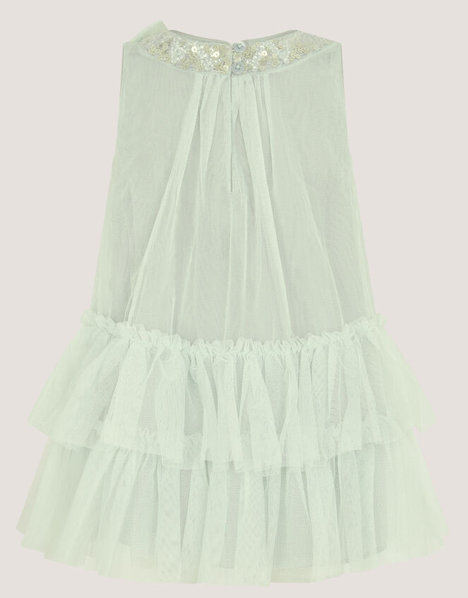 Baby Alex Sequin Swing Party Dress, Green (SAGE), large