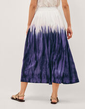 Elise Ombr&eacute; Midi Skirt, Blue (BLUE), large