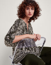 Holly Heritage Top, Black (BLACK), large