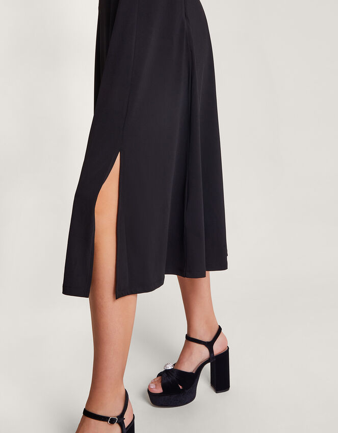 Ray Ruched Dress Black