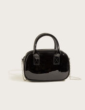 Patent Bow Tote Bag, , large