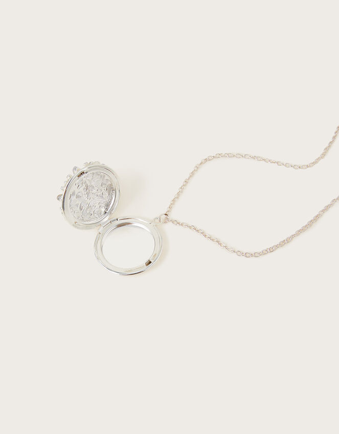 Snowflake Locket Necklace, , large