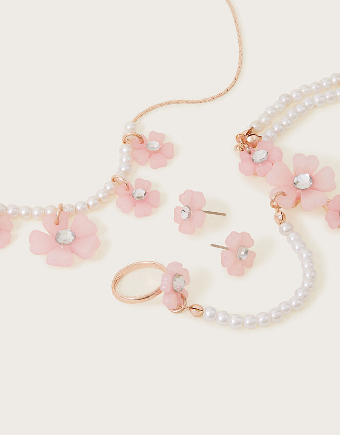 Flower Trellis Jewellery Set, , large
