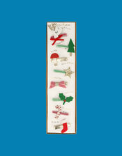 Meri Meri Christmas Icon Hair Clips 8 Pack, , large