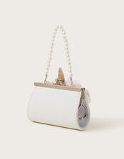 Mini Unicorn Pearl Strap Bag, , large