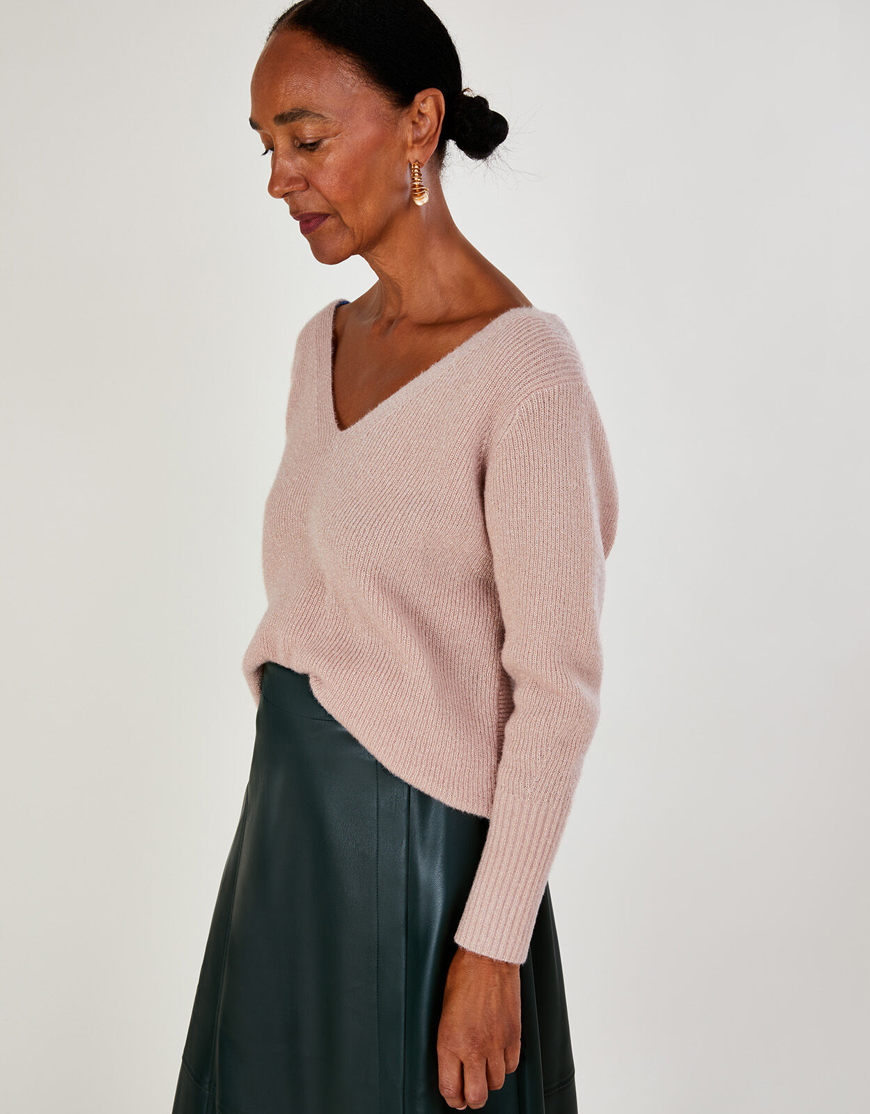 Twisted shop back jumper