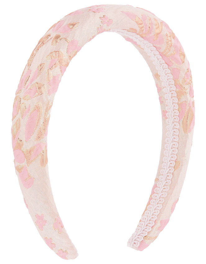 Nina Jacquard Padded Headband, , large