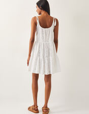 Maud Broderie Dress, White (WHITE), large
