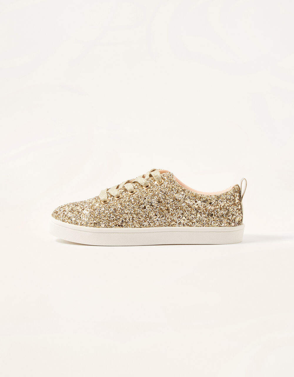 Glitter Trainers Gold