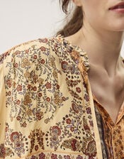 Ines Floral Print Blouse, Natural (STONE), large