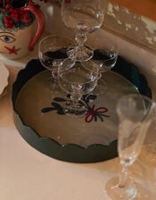 Anna + Nina Mistletoe Serving Tray, , large