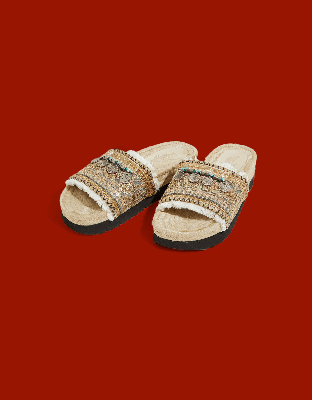 Boho ibiza slippers store