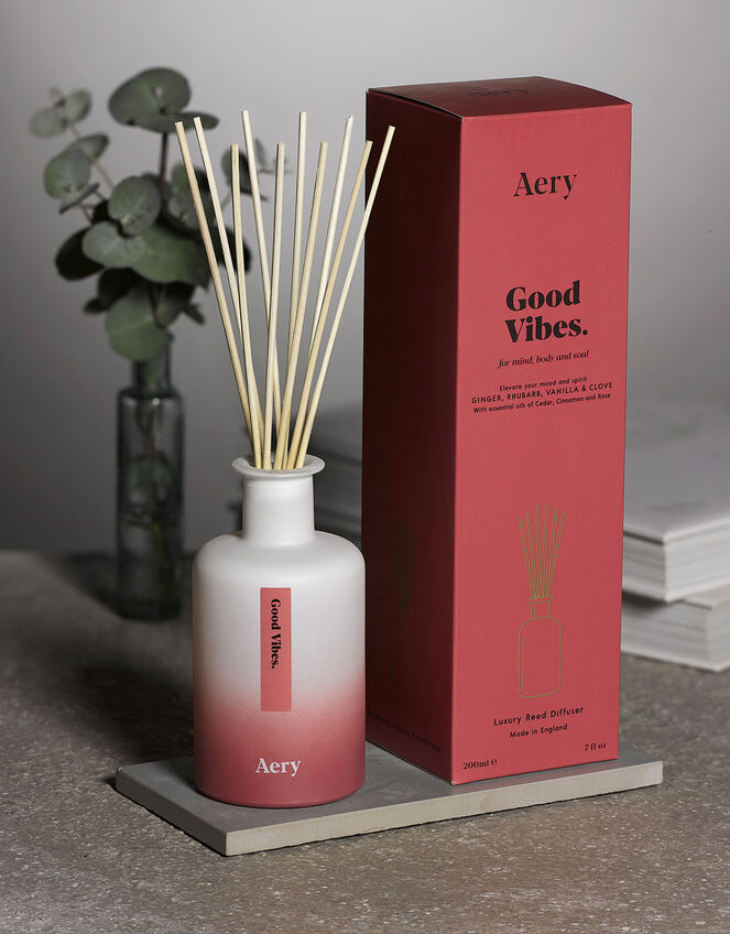 Aery Living Good Vibes Reed Diffuser, , large