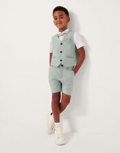 Finn 4-Piece Short Suit & Bow Tie, Green (SAGE), large