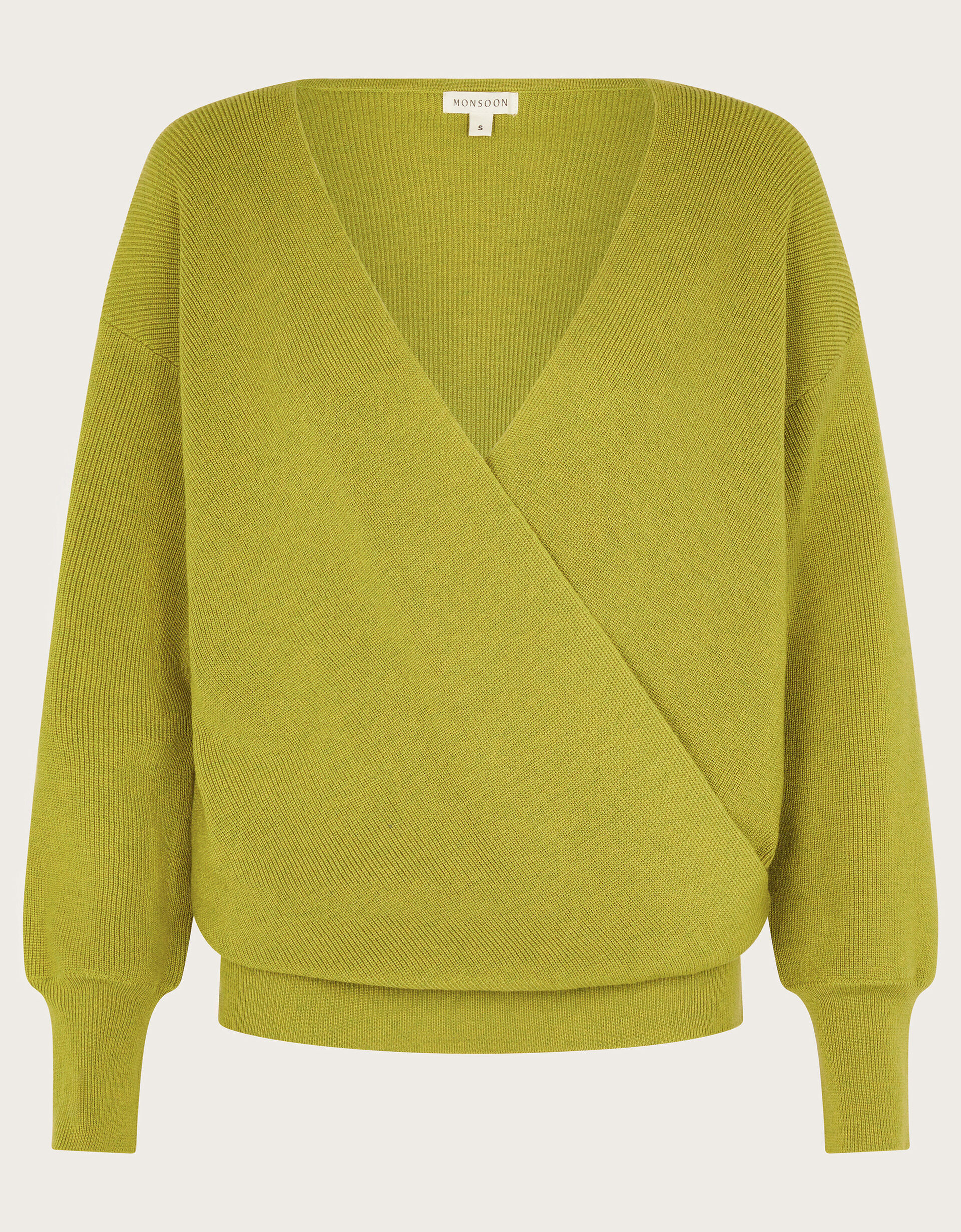 Wiley Wrap Jumper Green