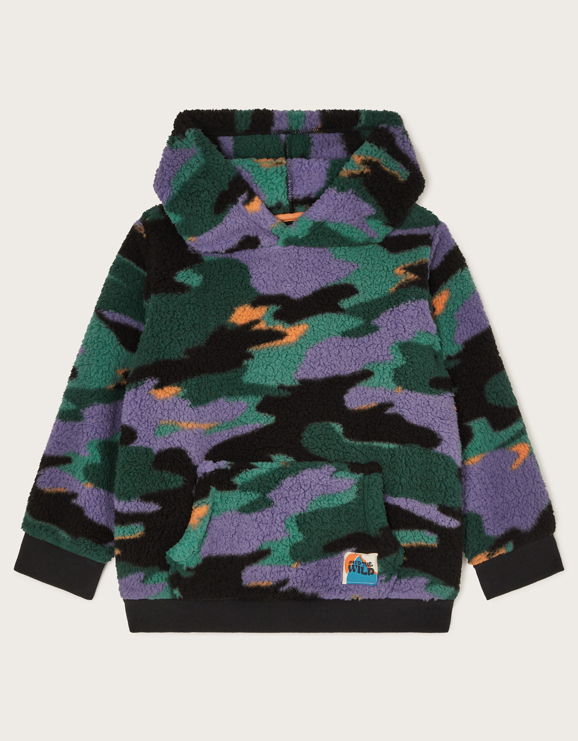 Boys borg lined hoodie store