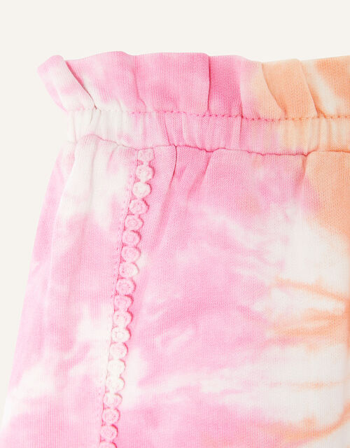 Tie Dye Jersey Shorts, Pink (PINK), large