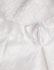 Lola Lace Communion Dress, White (WHITE), large