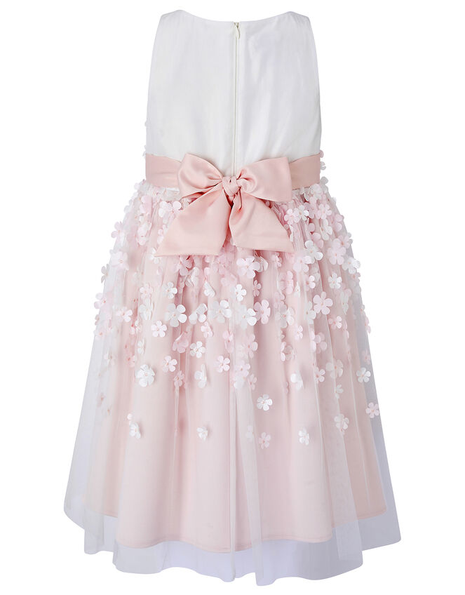 Kerry 3D Floral Dress, Ivory (IVORY), large