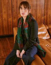 One Hundred Stars Pagoda Forest Wool Scarf, , large