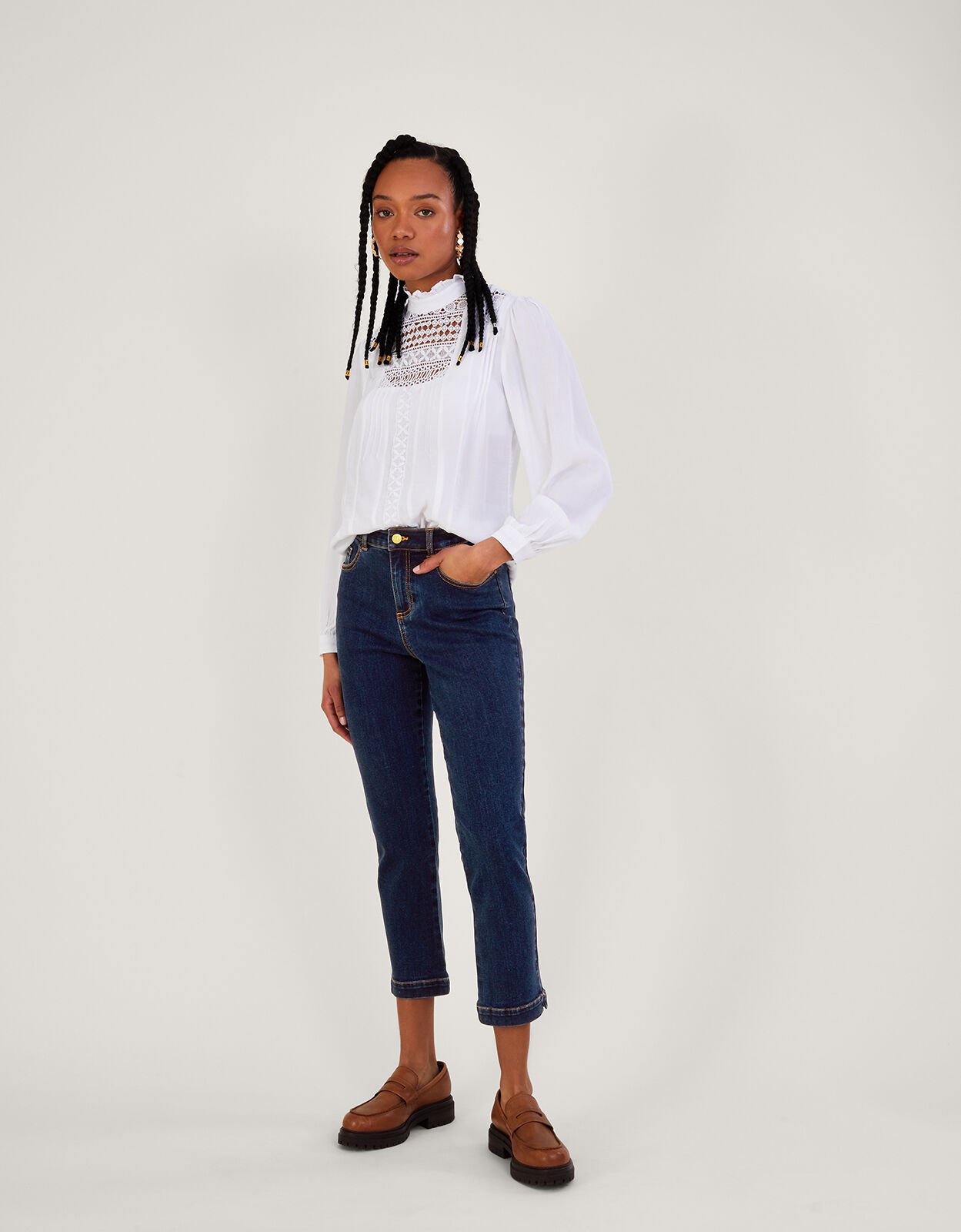 Blue denim deals blue