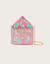 Festive Gingerbread House Bag, , large