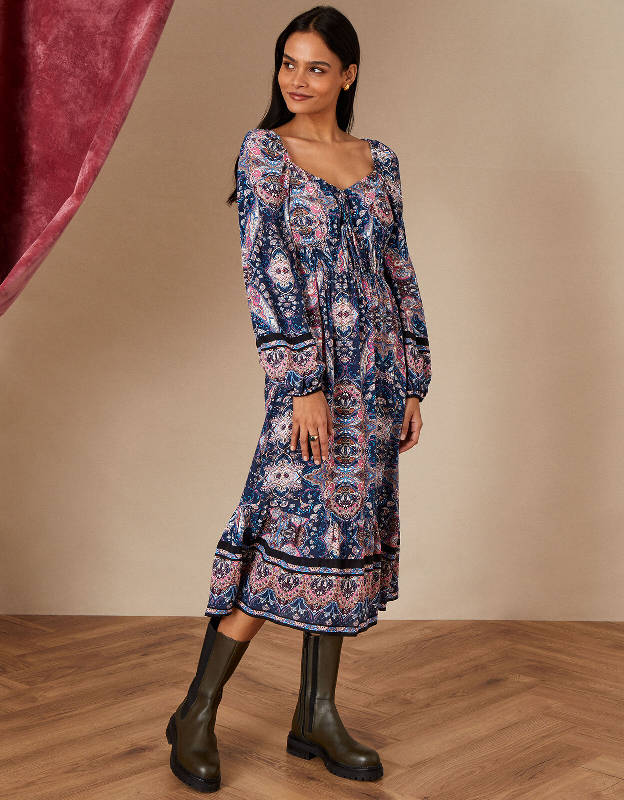 ladies boho dresses