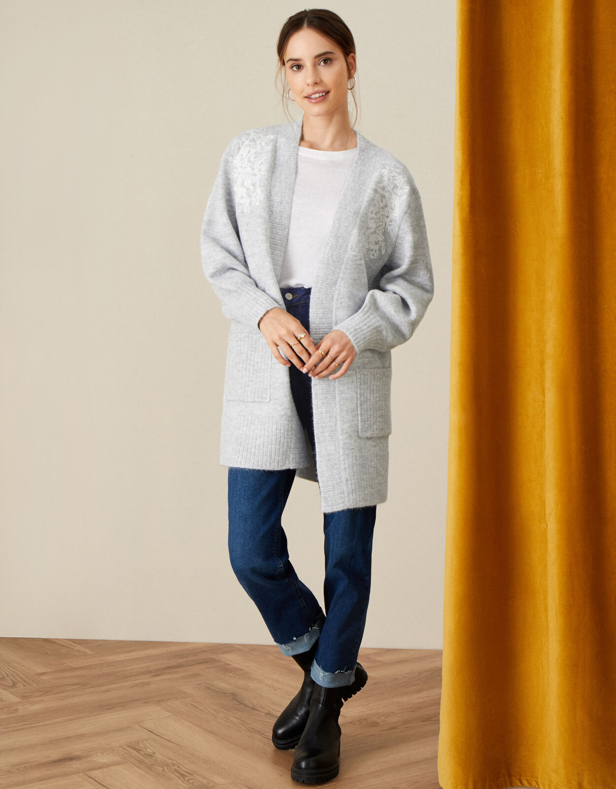 hooded polyester jacket