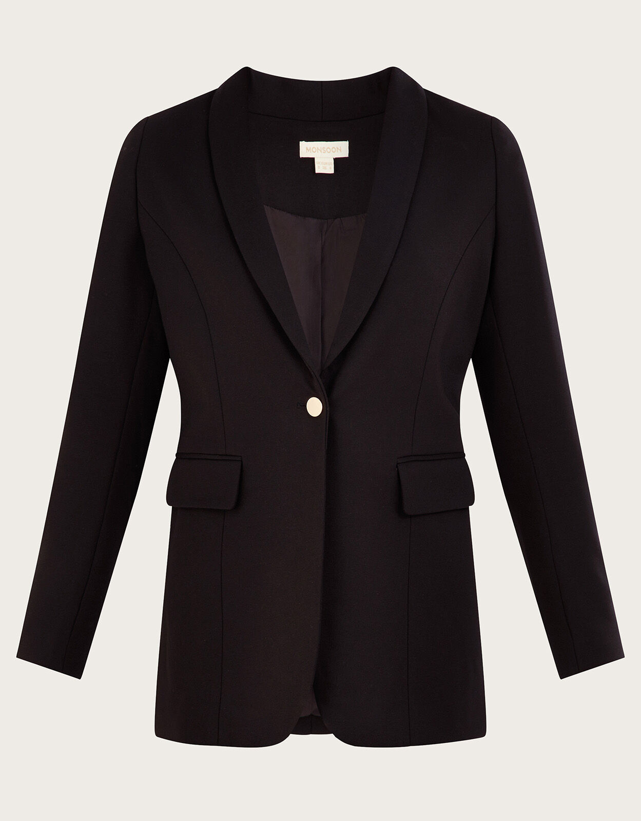 Long black blazer jacket womens new arrivals