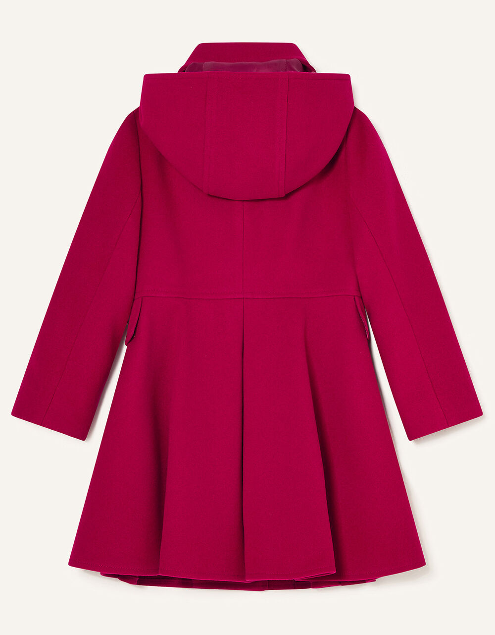 Back to School Hooded Coat Red Girls' Coats & Jackets Monsoon UK.