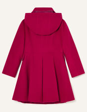 Back to School Hooded Coat, Red (RED), large