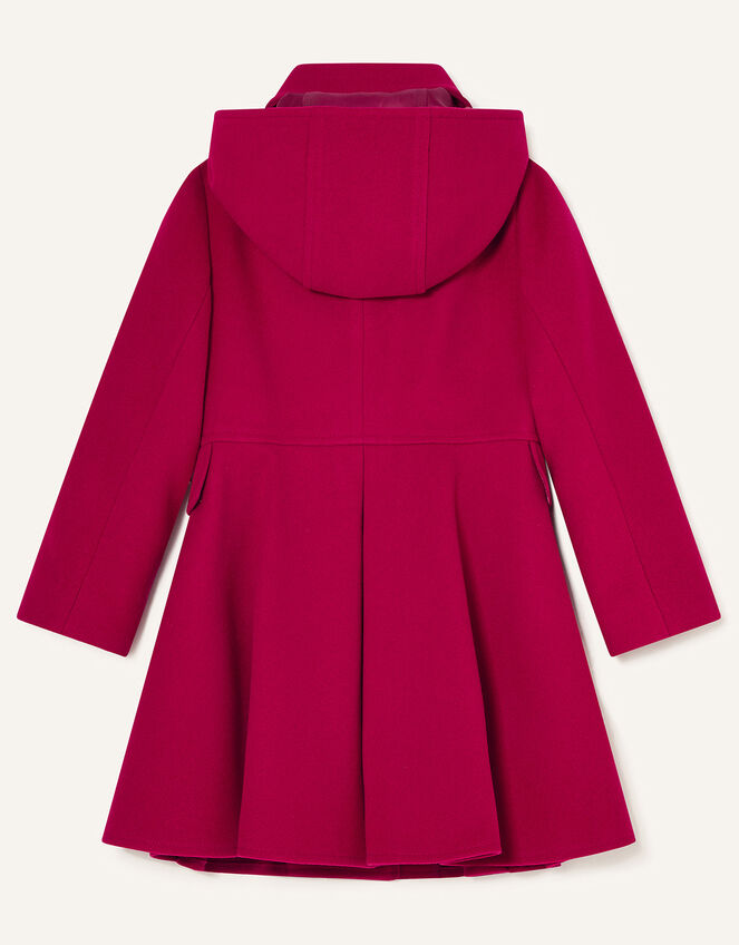 Back to School Hooded Coat, Red (RED), large