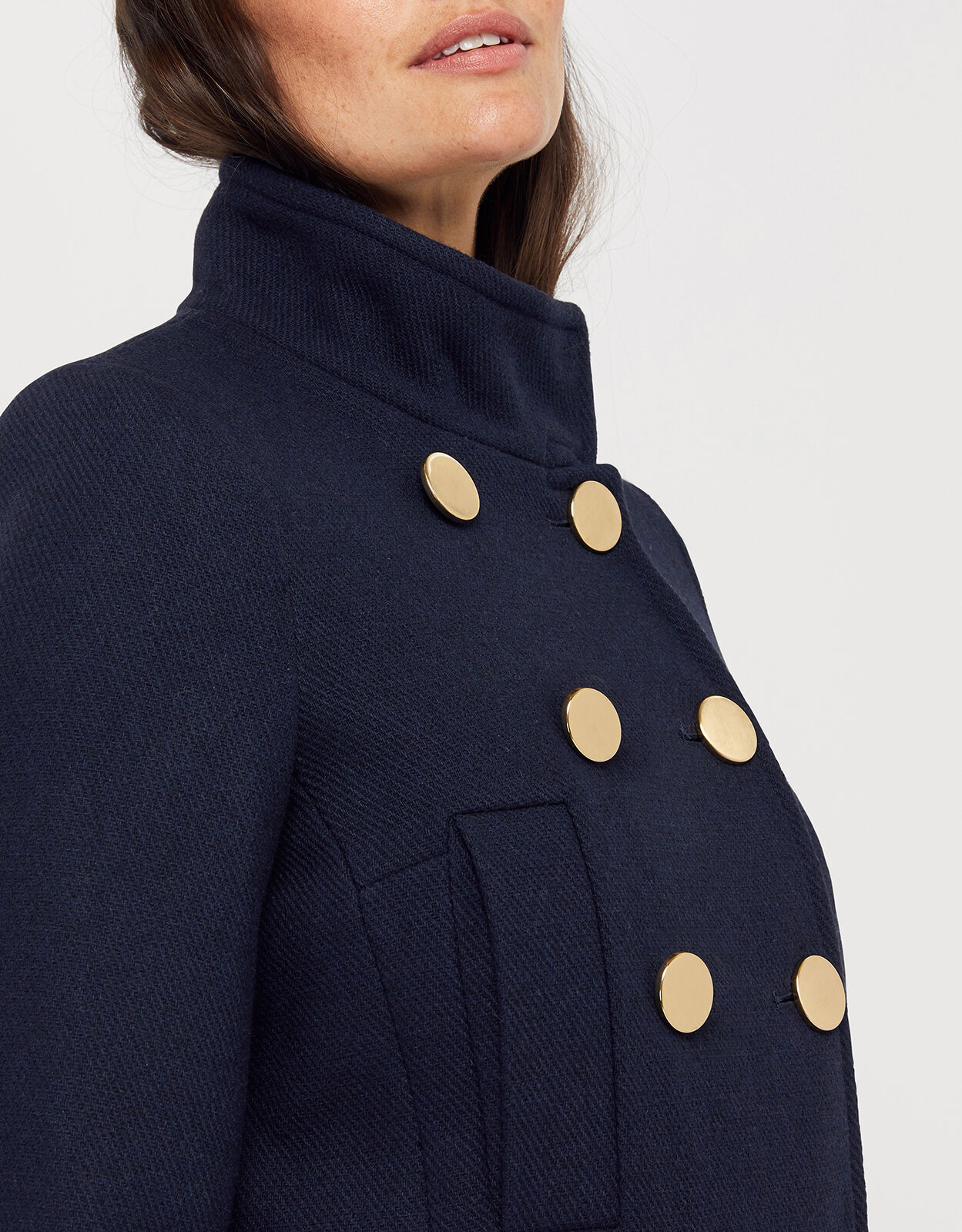 Monsoon louis check coat online