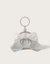 Diamante Bow Bangle Bag, , large