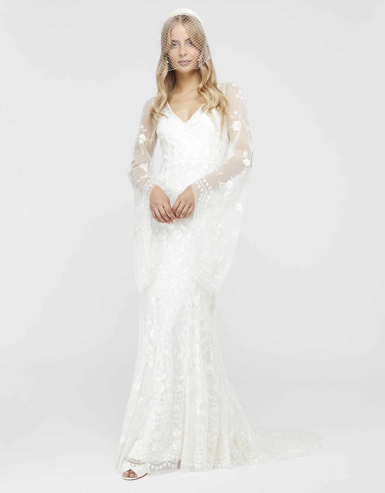 Monsoon nevena wedding dress on sale