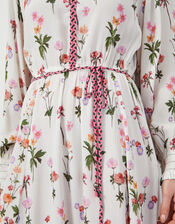 East Harmony Floral Maxi Dress, Ivory (IVORY), large