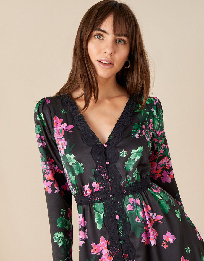 Kesa Printed Midi Dress