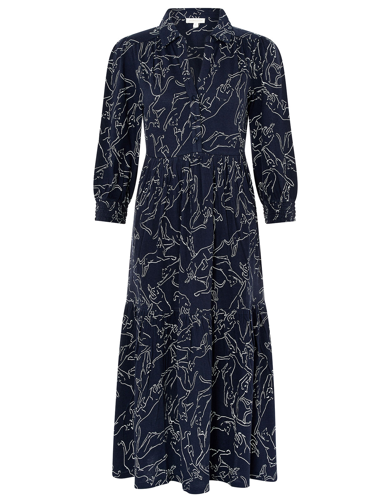 Monsoon tiger dress new arrivals