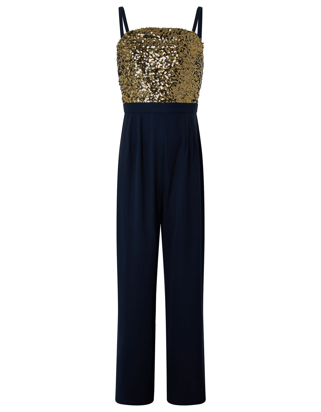 monsoon navy jumpsuit