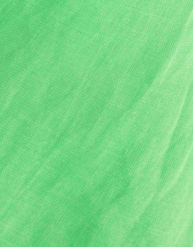 Scotch and Soda Flutter Sleeve Shirt, Green (GREEN), large