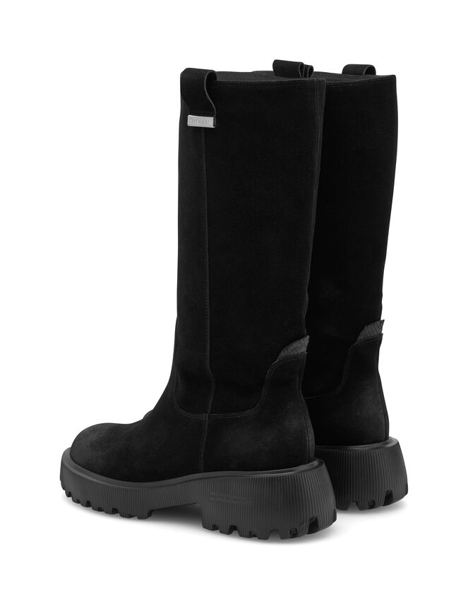 Shoe The Bear Lea Suede Long Boots, Black (BLACK), large