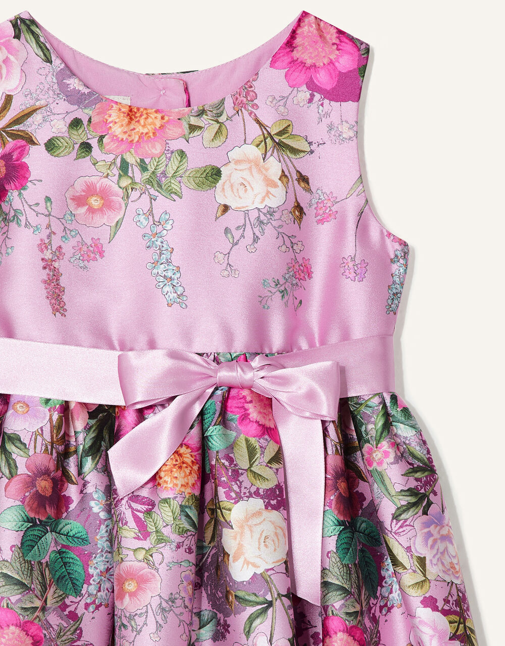 Stylish Mid Season Dress For Baby Girl In Pink Color