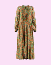 East Heidi Dress, Brown (BROWN), large