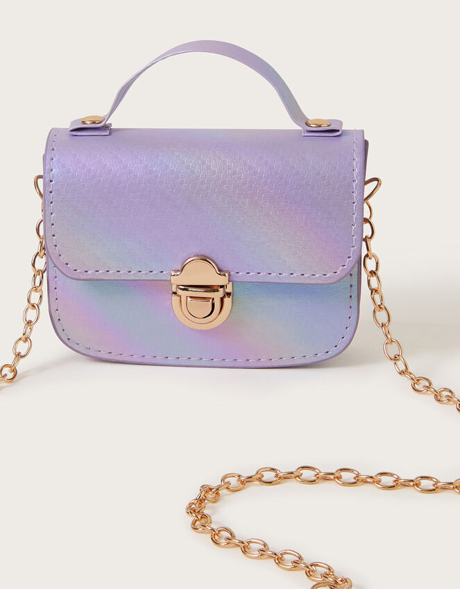 Mini Rainbow Satchel Bag, , large