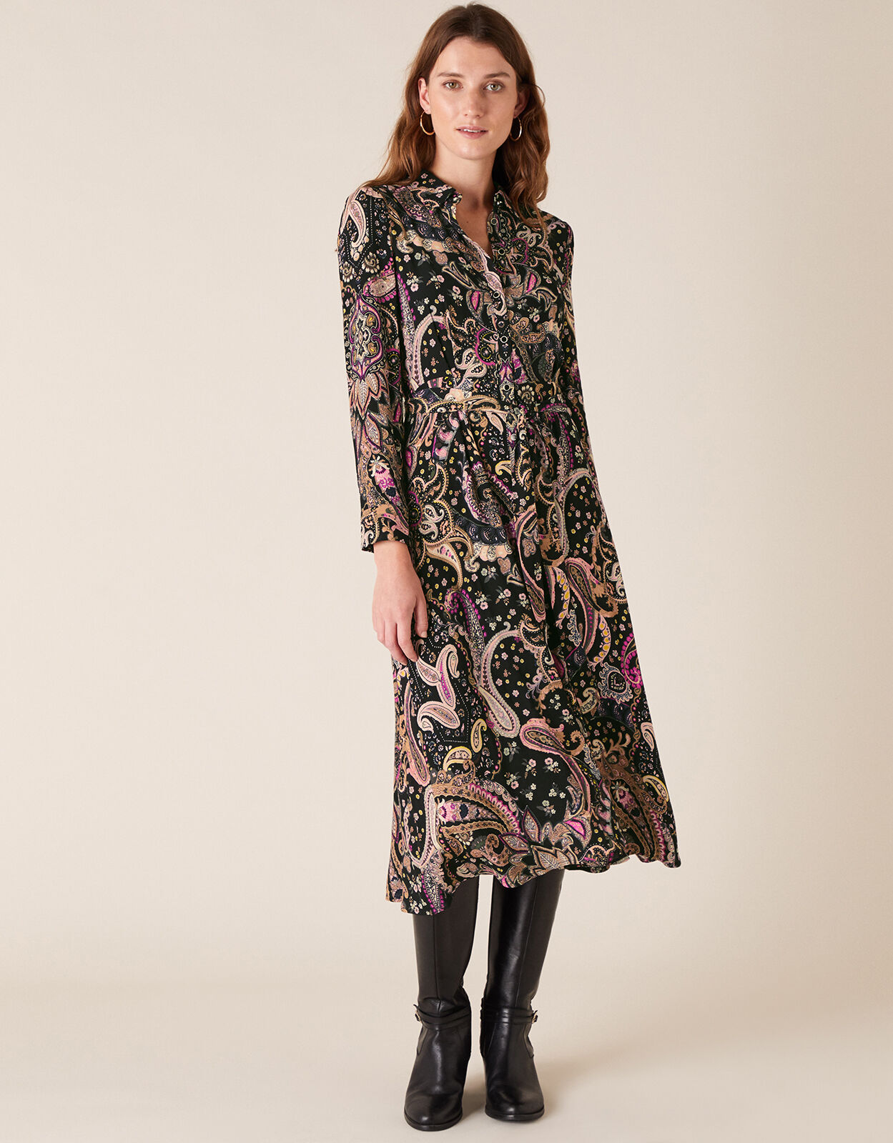 monsoon shirt dress