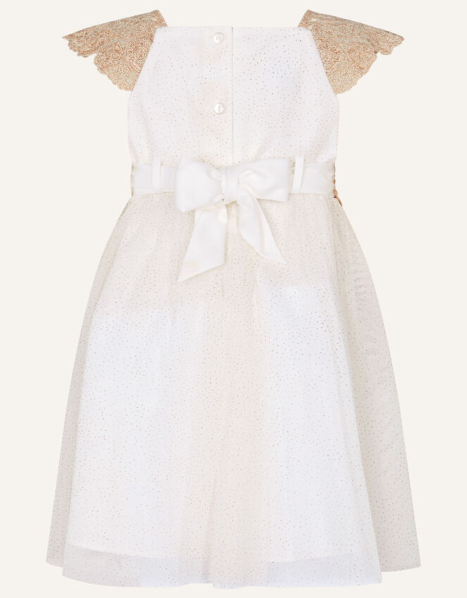 Baby Estella Dress, Gold (GOLD), large