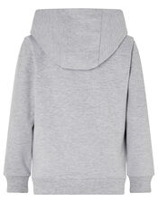 Dinosaur Print Hoody, Grey (GREY), large
